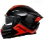 خرید کلاه کاسکت فک ثابت اکسیس مدل HAWK Black orange gray
