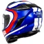 عکس کلاه کاسکت فک ثابت LS2 مدل CHALLENGER BLUE WHITE RED