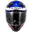 قیمت کلاه کاسکت فک ثابت LS2 مدل CHALLENGER BLUE WHITE RED
