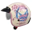 خرید کلاه کاسکت وسپایی REDLINE مدل BRIGHT CREAM HELMET 936-17