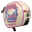 خرید کلاه کاسکت وسپایی REDLINE مدل BRIGHT CREAM HELMET 936-17 با بهترین قیمت
