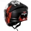 خرید کلاه کاسکت فک متحرک زیزو مدل 1900PLUS WHITE BLACK RED با کیفیت بالا