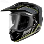 کلاه کاسکت ادونچری اکسیس مدل WOLF DS ROADRUNNER B2 GRAY BLACK