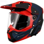 کلاه کاسکت ادونچری اکسیس مدل WOLF DS HYDRA B5 MATT RED BLACK BLUE
