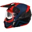خرید کلاه کاسکت ادونچری اکسیس مدل WOLF DS HYDRA B5 MATT RED BLACK BLUE