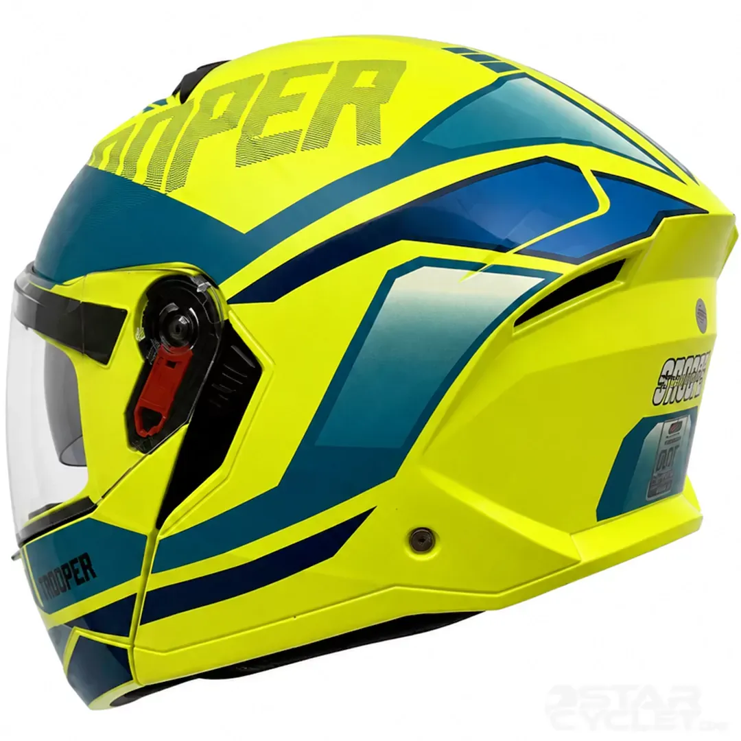 خرید STUDDS TROOPER DV D1 PHOSPHORIC BLUE از نمایندگی