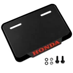 قاب پلاک استی استایل مدل HONDA RED