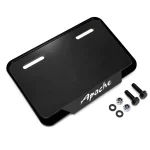 Apache White ST License Plate Frame