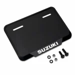 قاب پلاک استی استایل مدل SUZUKI WHITE