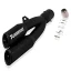 اگزوز 2لول سایلنسردار آکراپوویچ مدل MATT BLACK