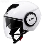 کلاه کاسکت بدون فک استادز مدل iCON WHITE