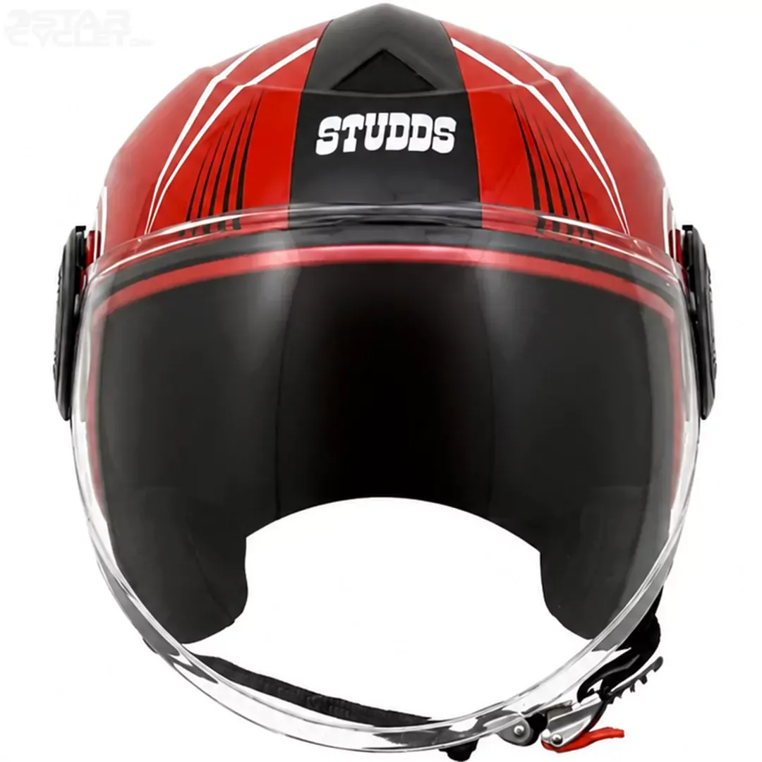 قیمت ‏کلاه کاسکت بدون فک استادز مدل URBAN SUPER RED BLACK WHITE