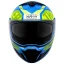 عکس ‏کلاه کاسکت فک متحرک استادز مدل TROOPER D1 BLUE PHOSPHORIC