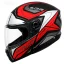 خرید کلاه کاسکت فک متحرک استادز مدل NINJA ELITE MATT BLACK RED SILVER