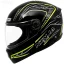 خریدکلاه کاسکت فک متحرک استادز مدل NINJA ELITE BLACK GREEN WHITE