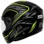 عکس کلاه کاسکت فک متحرک استادز مدل NINJA ELITE BLACK GREEN WHITE