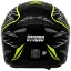 خرید کلاه کاسکت فک متحرک استادز مدل NINJA ELITE BLACK GREEN WHITE از نمایندگی
