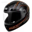 کلاه کاسکت فک متحرک استادز مدل NINJA ELITE BLACK ORANGE WHITE