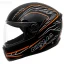 خرید کلاه کاسکت فک متحرک استادز مدل NINJA ELITE BLACK ORANGE WHITE