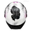 خرید کلاه کاسکت فک متحرک دخترانه SOMAN مدل SM955-S PEONY WHITE PINK با قیمت مناسب