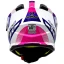 خرید کلاه کاسکت ادونچری سومان مدل M10 FUSION PINK BLUE با بهترین قیمت