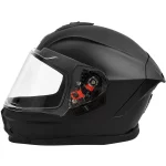 کلاه کاسکت فک ثابت STEELBIRD مدل SBH57 FIGHTER MATTBLACK