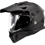 کلاه کاسکت ال اس تو مدل اندرو PIONEER II MATT BLACK MX702