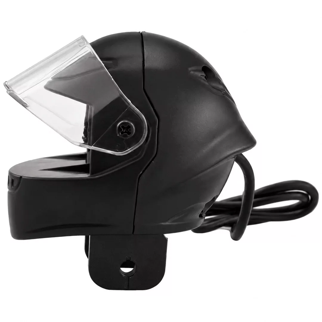 خرید پروژکتور طرح کلاه کاسکت اسپوت لایت مدل MATT BLACK 2MODE