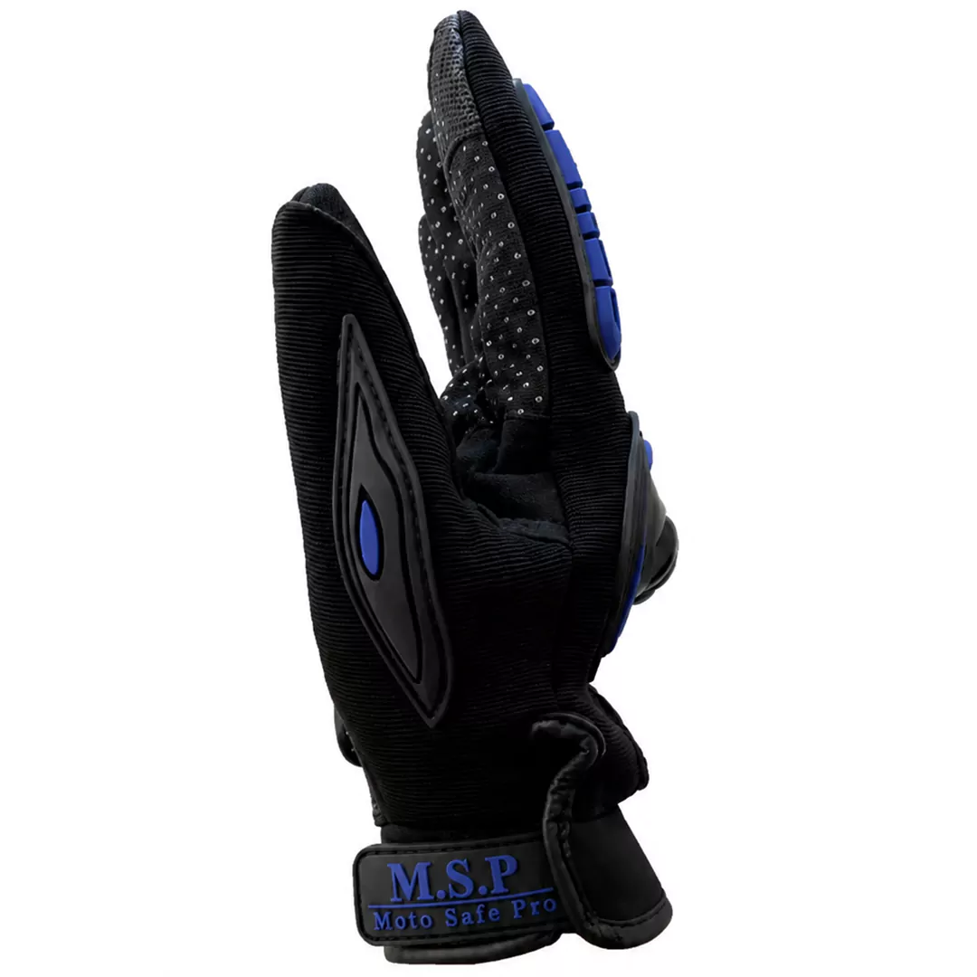 خرید دستکش چهار فصل ام اس پی مدل پرتکشندار BLACK BLUE