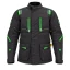 کاپشن چهارفصل موتورسواری استیت مدل تورینگ کیو BLACK GREEN