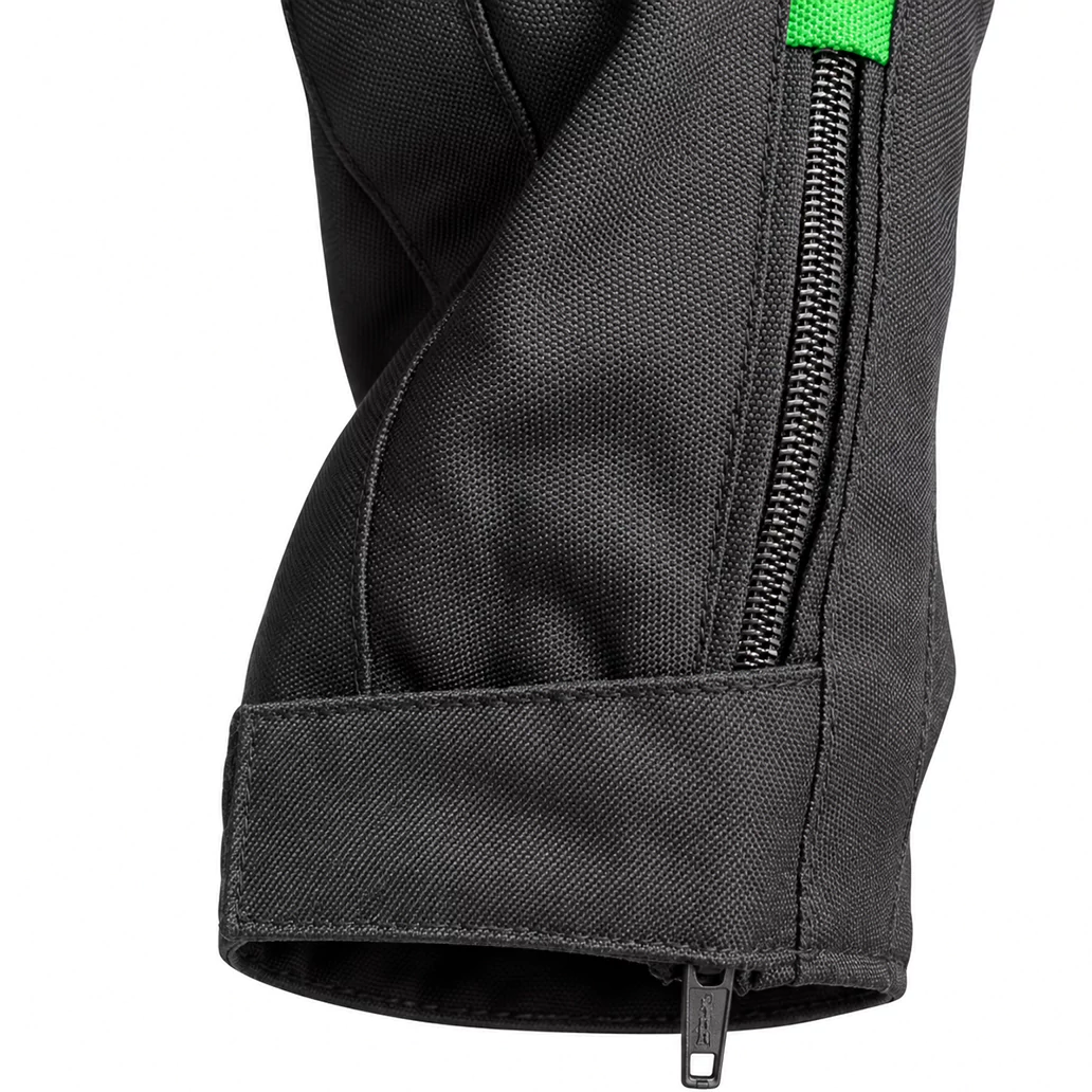 خرید کاپشن چهارفصل موتورسواری استیت مدل تورینگ کیو BLACK GREEN از نمایندگی