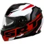 خرید کلاه کاسکت فک متحرک راپیدو مدل 950 MATT SRT BLACK RED 38#B