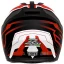 خرید کلاه کاسکت فک متحرک راپیدو مدل 950 MATT SRT BLACK RED 38#B از نمایندگی