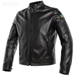 کاپشن چرم موتورسواری DAINESE مدل AGV1947 DARK BROWN