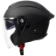 عکس کلاه کاسکت بدون فک ام اس پی مدل 336MATT BLACK