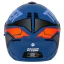 خرید کلاه کاسکت فک متحرک استادز مدل TROOPER D1 BLUE ORANGE با قیمت مناسب