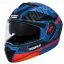 کلاه کاسکت فک متحرک استادز مدل TROOPER D1 BLUE ORANGE