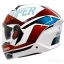 عکس کلاه کاسکت فک متحرک استادز مدل TROOPER D1 WHITE RED BLUE