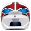 خرید کلاه کاسکت فک متحرک استادز مدل TROOPER D1 WHITE RED BLUE از نمایندگی