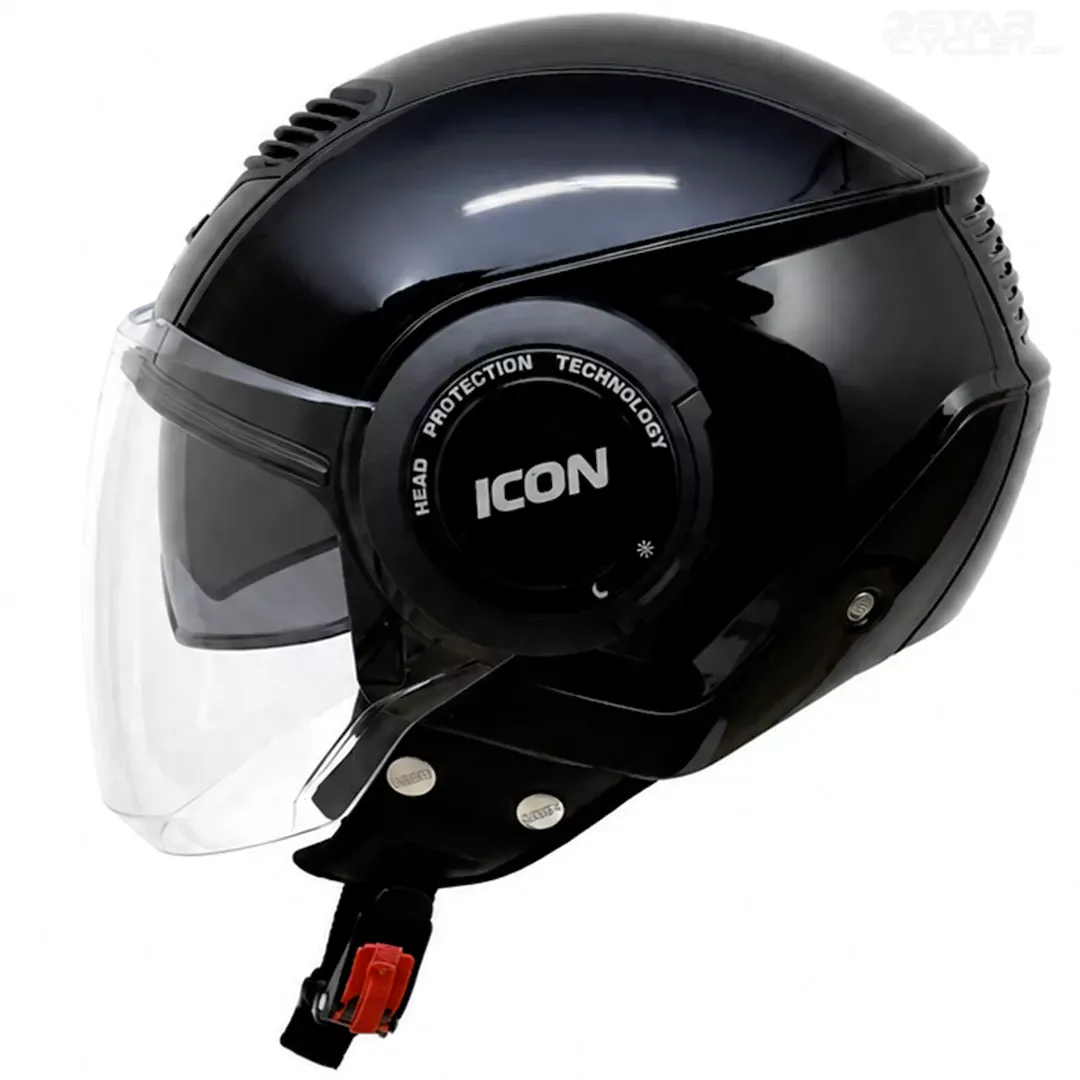 خرید کلاه کاسکت بدون فک استادز مدل iCON BLACK