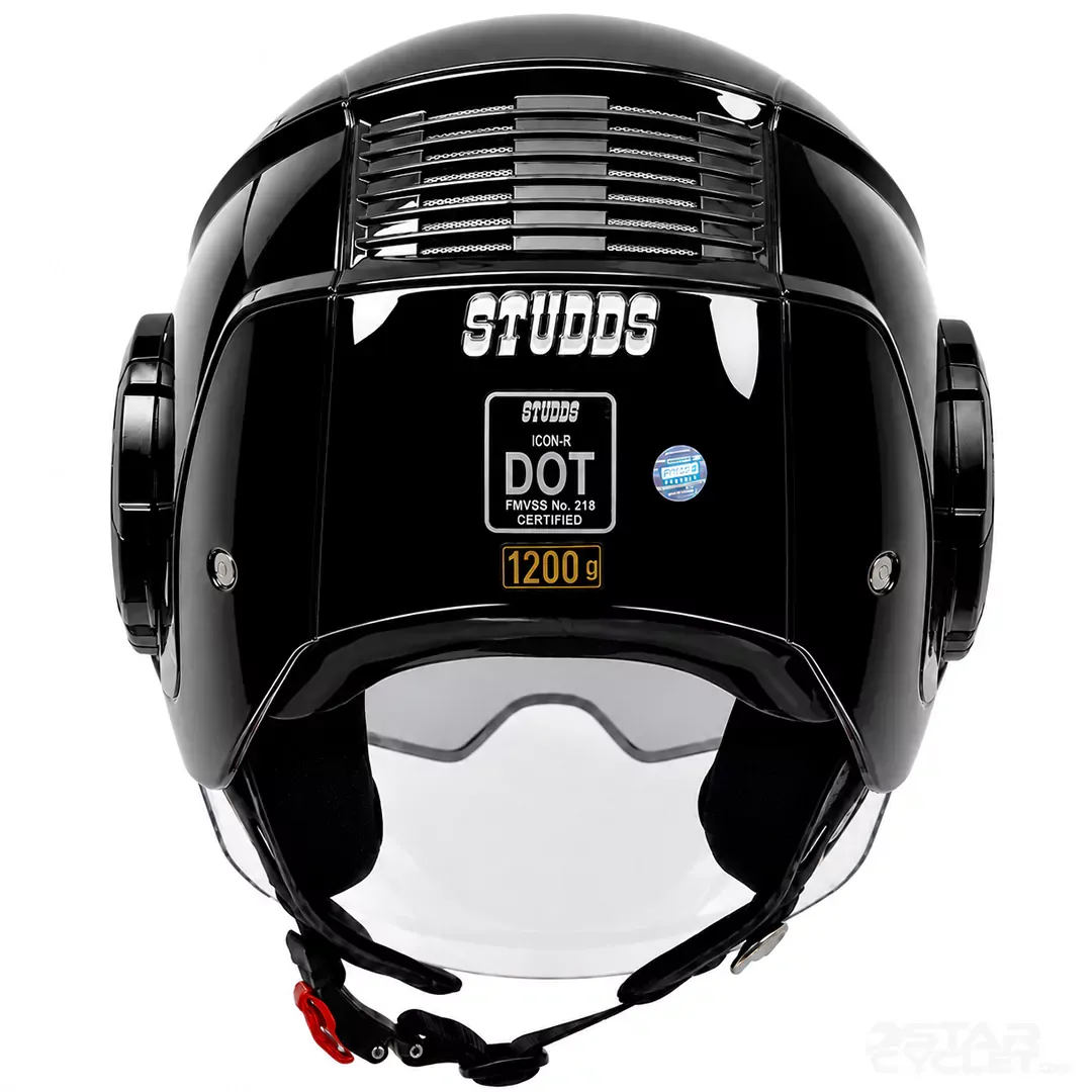 خرید کلاه کاسکت بدون فک استادز مدل iCON BLACK از نمایندگی