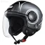 کلاه کاسکت بدون فک استادز مدل URBAN SUPER GRAY BLACK WHITE