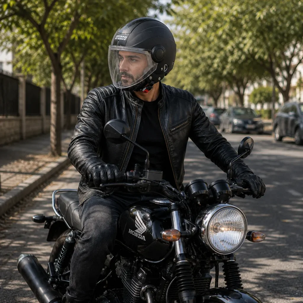خرید کلاه کاسکت بدون فک استادز مدل URBAN SUPER MATT BLACK با قیمت مناسب