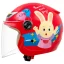 خرید کلاه کاسکت بدون فک بچگانه ردلاین مدل 9-908 BRIGHT RED RABBIT