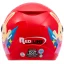 عکس کلاه کاسکت بدون فک بچگانه ردلاین مدل 9-908 BRIGHT RED RABBIT