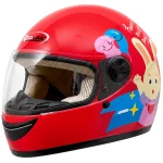 کلاه کاسکت فک ثابت بچگانه ردلاین مدل 10-906 BRIGHT RED RABBIT