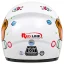 عکس کلاه کاسکت فک ثابت بچگانه ردلاین مدل 11-906 BRIGHT WHITE LITTLE BEAR