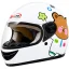 کلاه کاسکت فک ثابت بچگانه ردلاین مدل 11-906 BRIGHT WHITE LITTLE BEAR