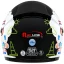 عکس کلاه کاسکت فک ثابت بچگانه REDLINE مدل 12-906 BRIGHT BLACK SHEEP