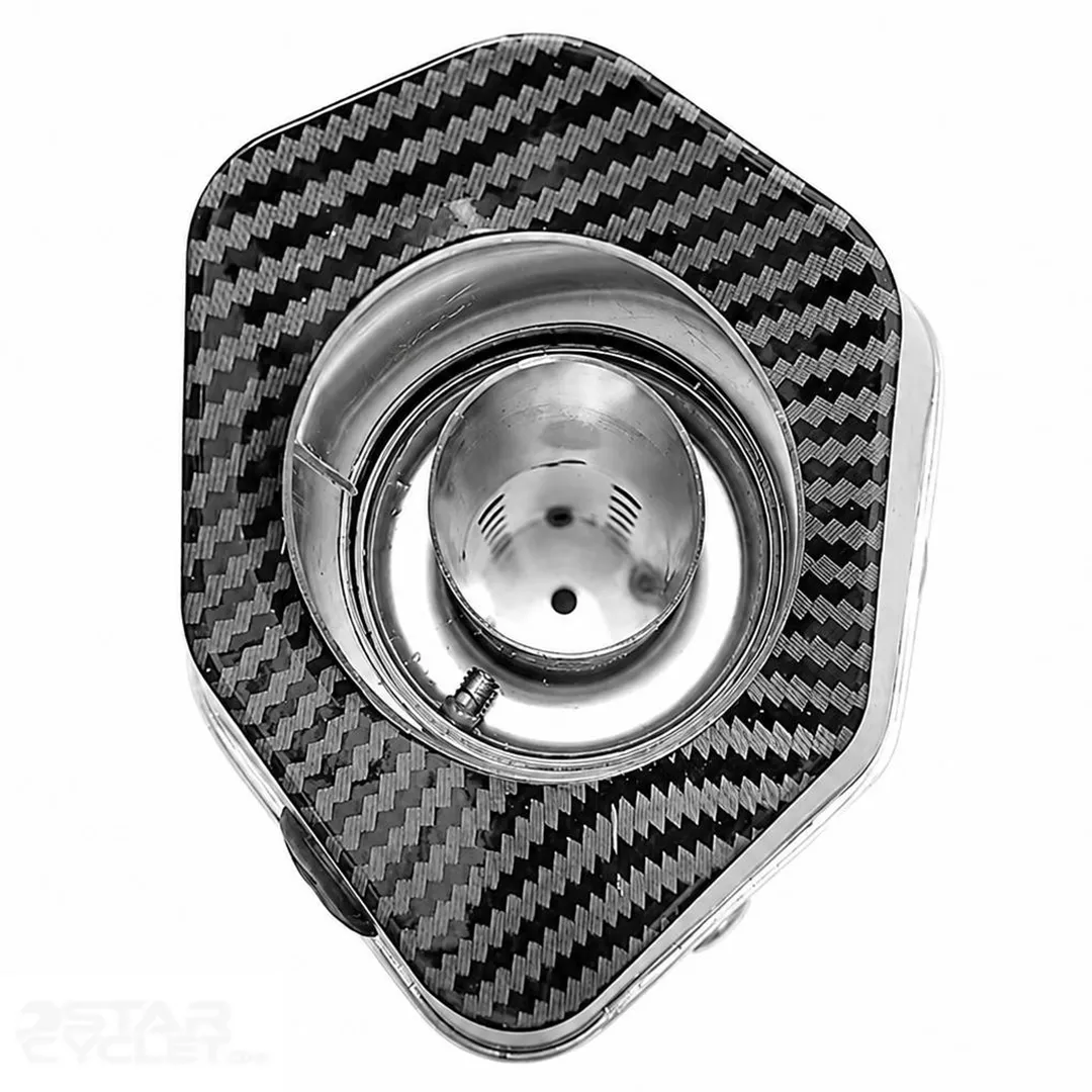 قیمت اگزوز 6گوش سایلنسردار آکراپوویچ مدل BLACK CARBON بست دار